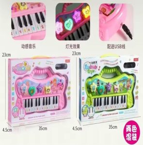 Juguete Mini Piano con Luces y Sonidos Infantiles