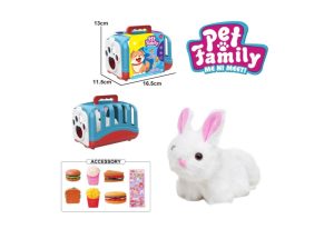Juguete: Conejito Interactivo con Maletín Pet Family