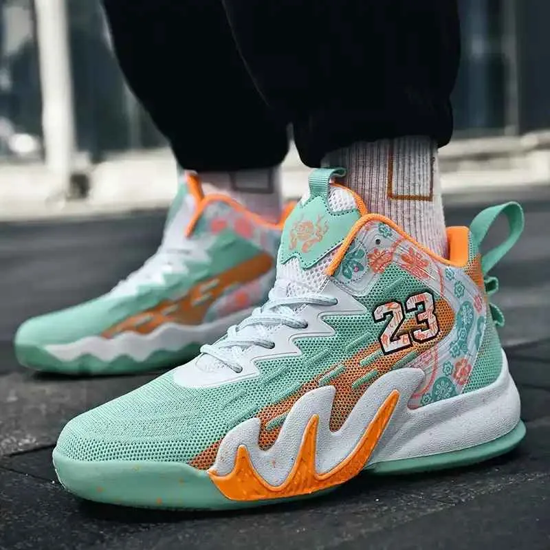 Zapatillas de básquet urbanas con suela de tracción — modelo 1