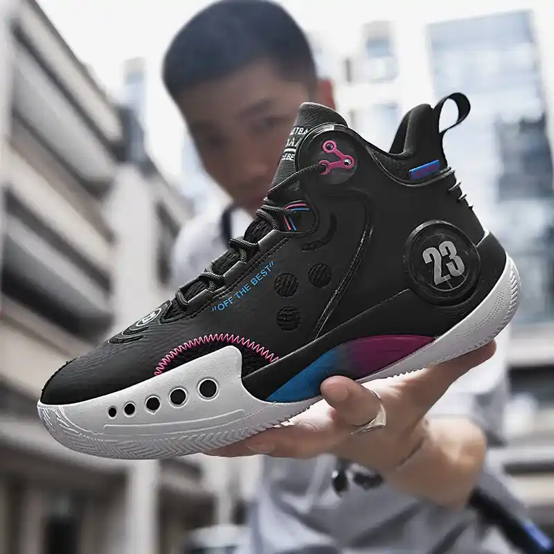 Zapatillas de básquet urbanas con suela de tracción — modelo 3