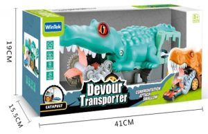 Juguete devorador de auto - dinosaurio