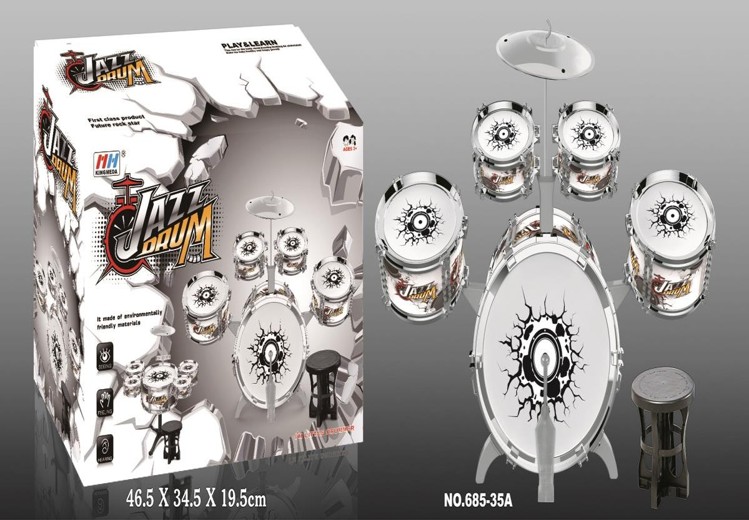 Juguete: set de bateria alta calidad