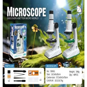 Microscopio interactivo para ciencias