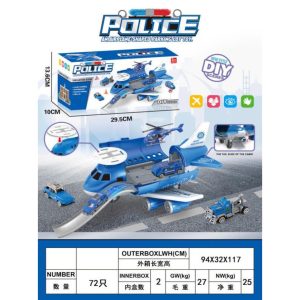 Avion policia porta vehiculos