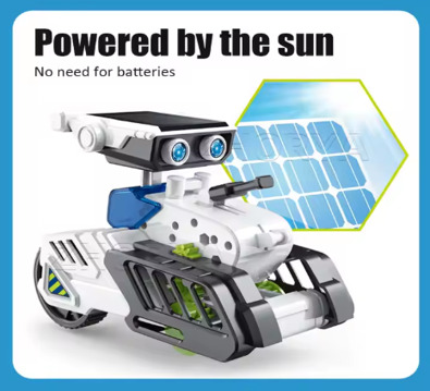 Robot solar armable 12en 1.