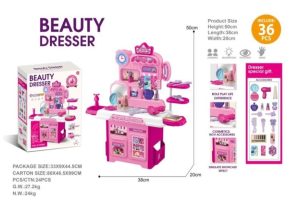 Cómoda de maquillaje armable