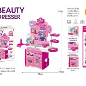 Cómoda de maquillaje armable