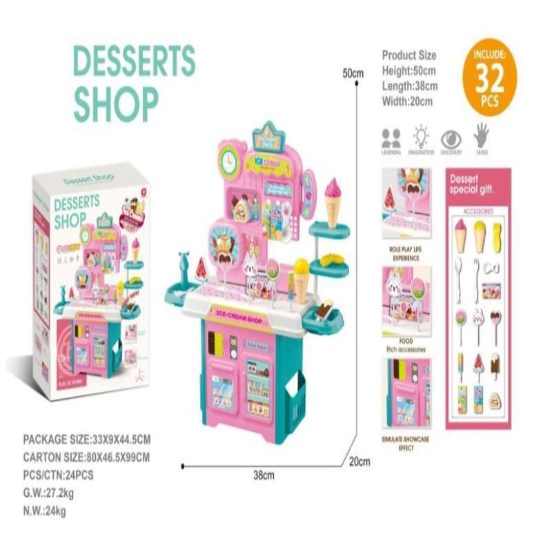 Juego estacion de helados