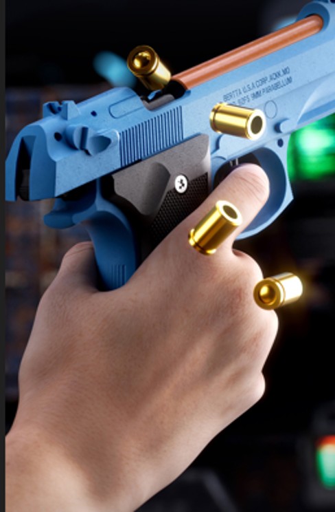 Pistola super realista
