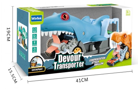 Juguete devorador de auto - dinosaurio