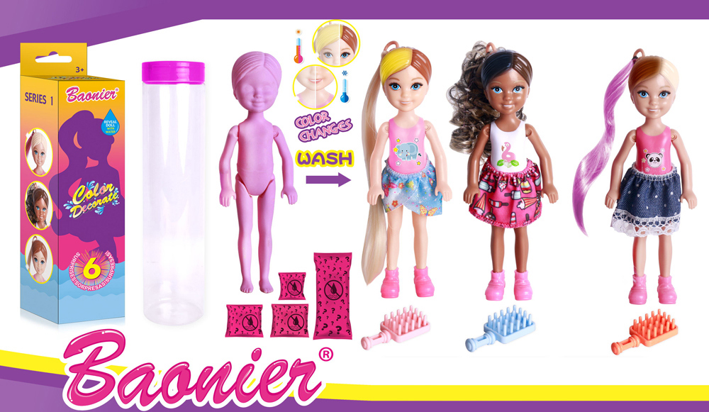 Juguete muñeca sorpresa baonier