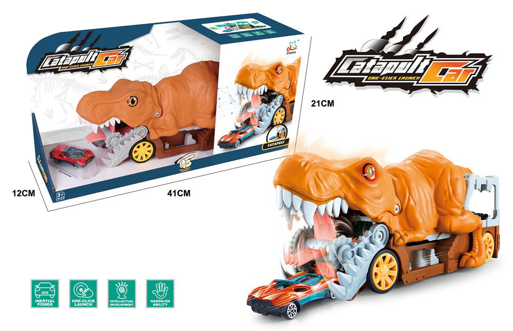 Juguete devorador de auto - dinosaurio